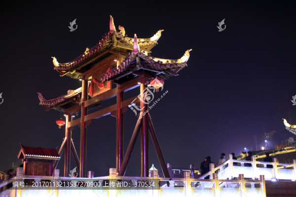 鳳凰古城,湘西,著名景點(diǎn),冬天