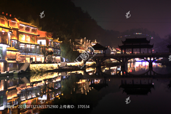 鳳凰古城,湘西,著名景點,冬天