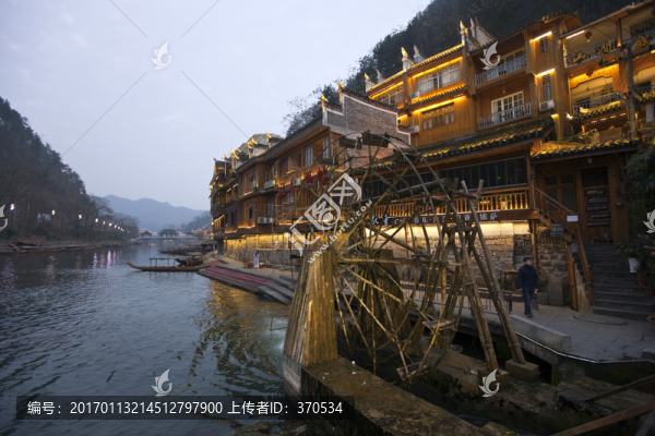 鳳凰古城,夜景,湘西,著名景點(diǎn)