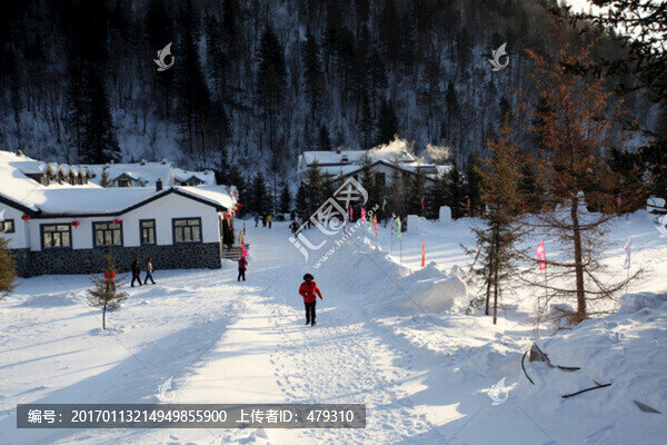雪鄉(xiāng),雙峰林場,中國雪鄉(xiāng),雪景