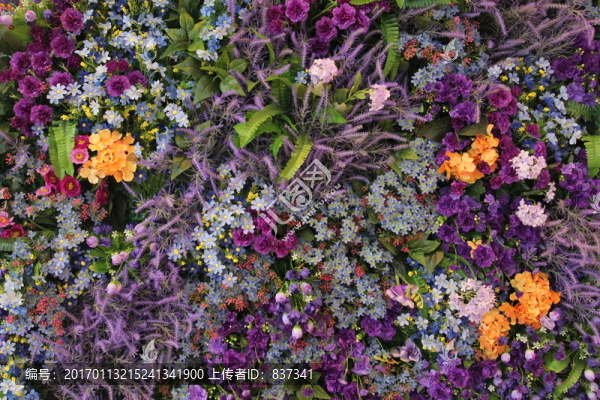 假花背景
