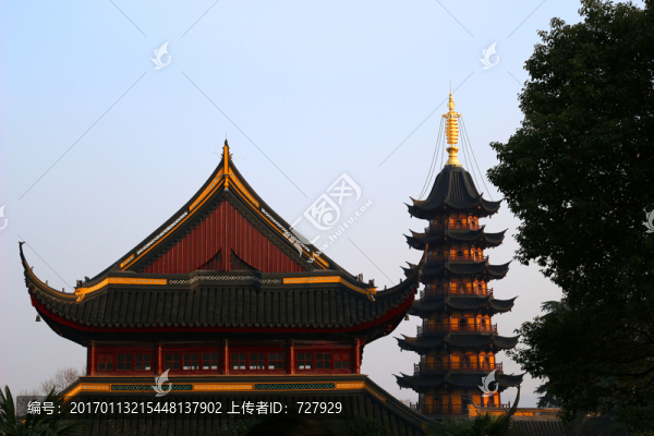 靈巖山寺