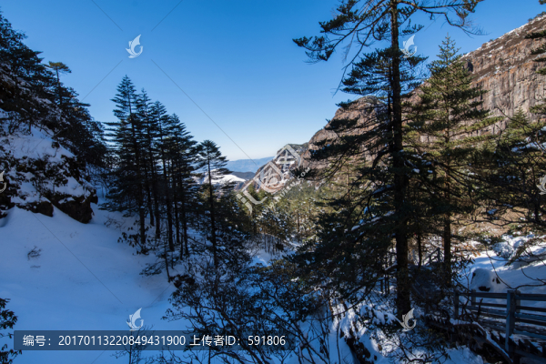 轎子雪山遠眺