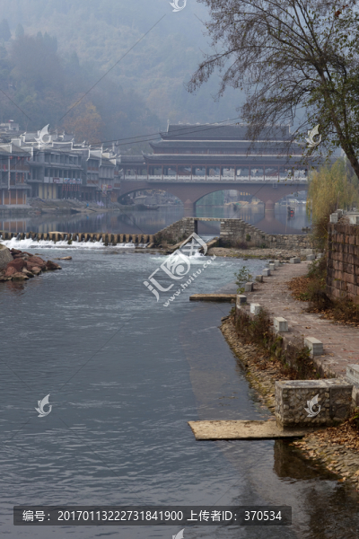 鳳凰古城,湘西,著名景點,冬天