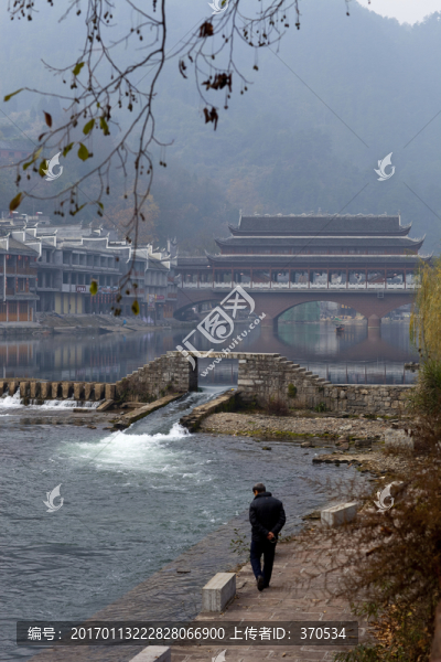 鳳凰古城,湘西,著名景點(diǎn),冬天