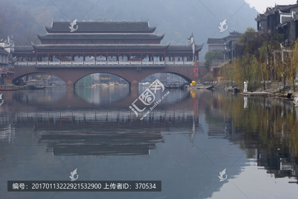 鳳凰古城,湘西,著名景點,冬天