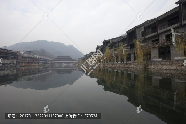 鳳凰古城,湘西,著名景點(diǎn),冬天