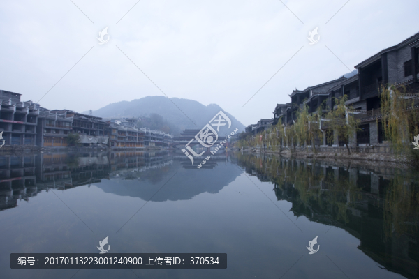 鳳凰古城,湘西,著名景點,冬天