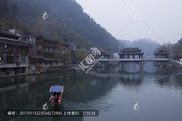 鳳凰古城,湘西,著名景點(diǎn),冬天
