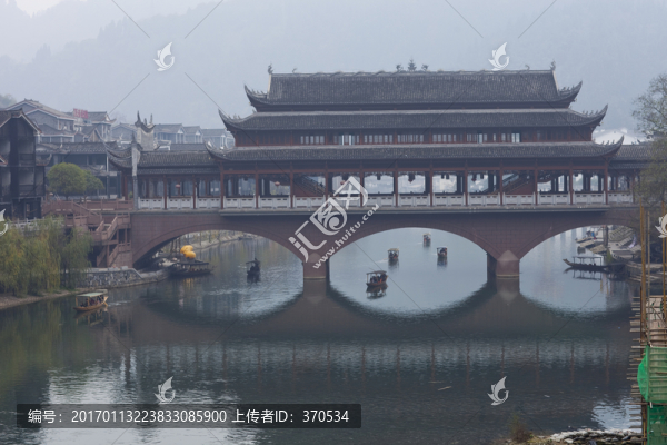 鳳凰古城,湘西,著名景點(diǎn),冬天