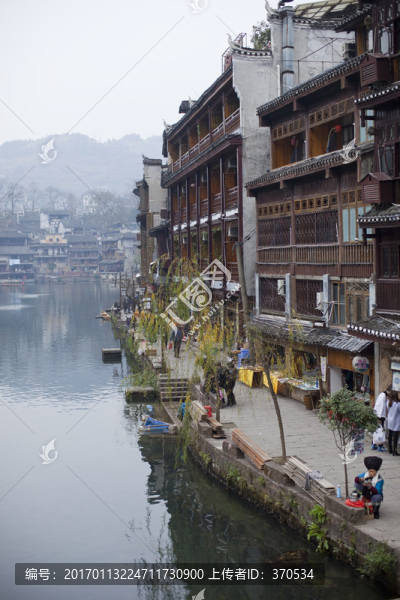 鳳凰古城,湘西,著名景點(diǎn),冬天