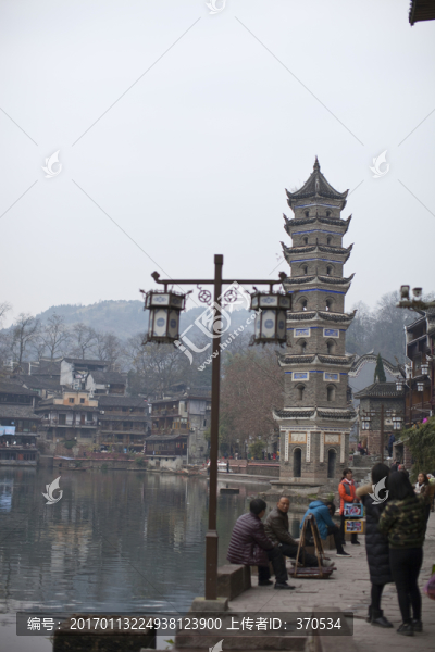 鳳凰古城,湘西,著名景點,沱江