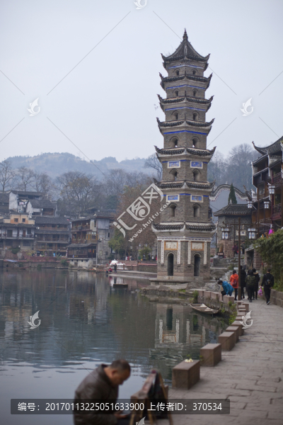 鳳凰古城,湘西,著名景點(diǎn),沱江