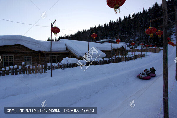 雪鄉(xiāng),雙峰林場(chǎng)