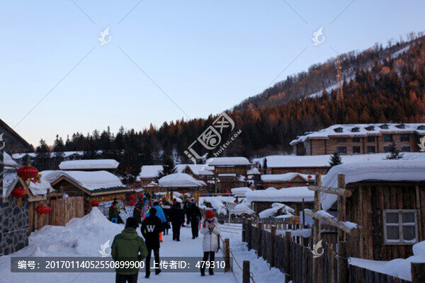 雪鄉(xiāng),雙峰林場,雪景
