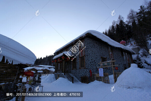 雙峰林場,雪景,白雪