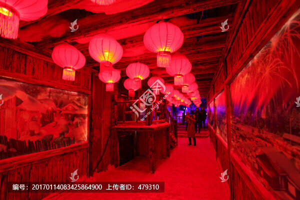 春節(jié),紅燈,燈