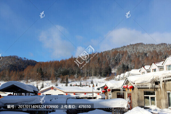 雪鄉(xiāng),雙峰林場(chǎng)