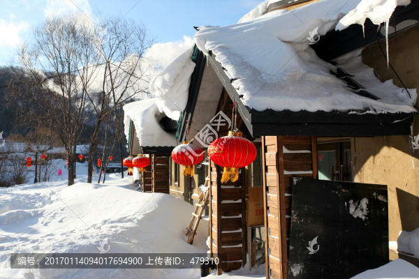 雙峰林場,春節(jié),紅燈,燈