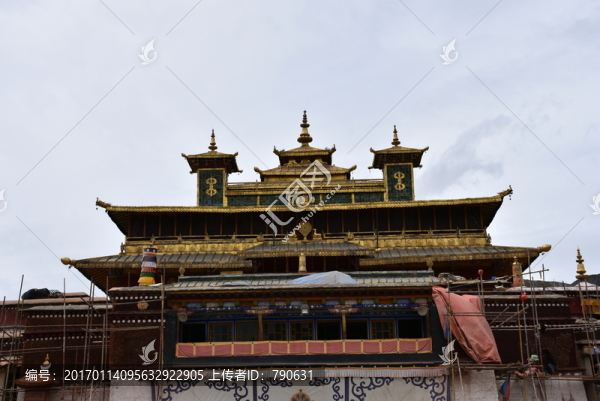 桑耶寺,烏孜大殿,主殿