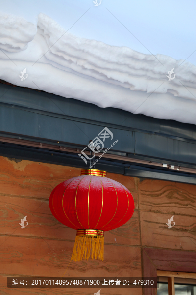雪鄉(xiāng),雙峰林場(chǎng),春節(jié),紅燈,燈
