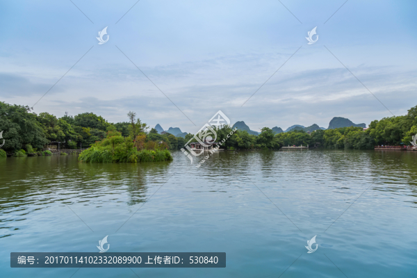 桂林衫湖風光