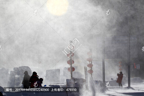 雪鄉(xiāng),雙峰林場(chǎng),中國(guó)雪鄉(xiāng),雪景