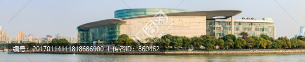 寧波大劇院,全景拼接