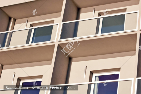 建筑物前面