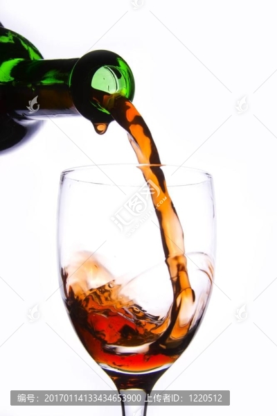 把紅葡萄酒