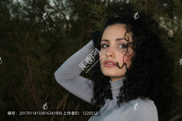 美麗的女人