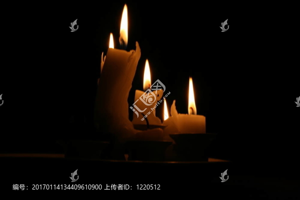 一些蠟燭