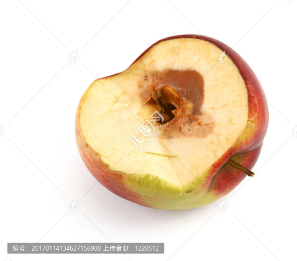 半個(gè)腐爛的蘋果