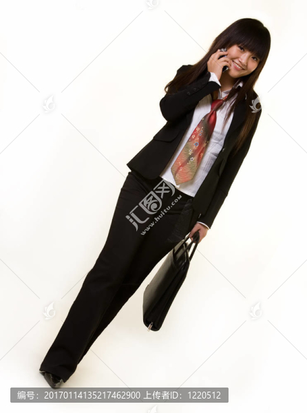 年輕的女商人