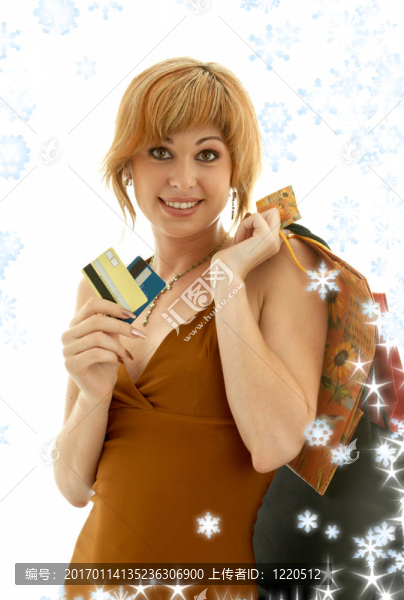 雪花消費(fèi)女孩