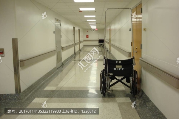 醫(yī)院的走廊