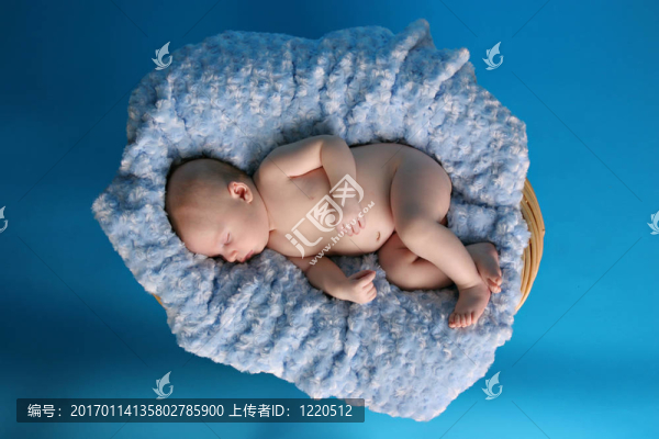 藍色的男孩