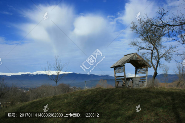 藍山的冬天