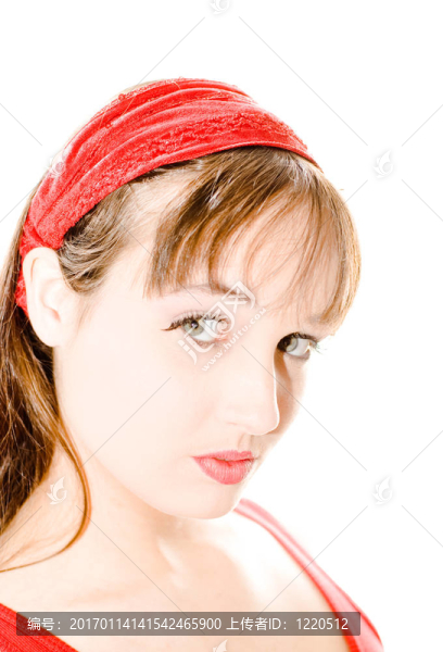 年輕的女人