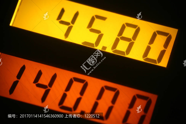 液晶屏幕數(shù)字號(hào)碼