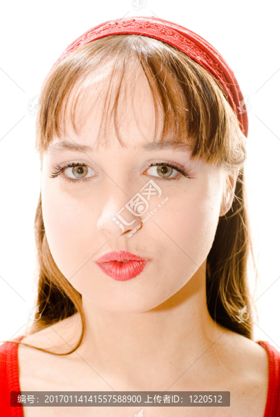 年輕的女人