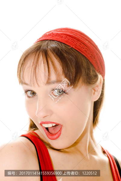 年輕的女人