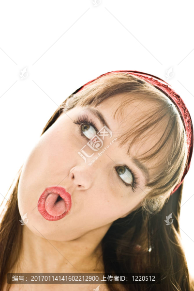 年輕的女人