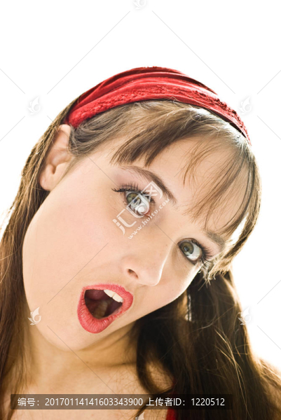 年輕的女人