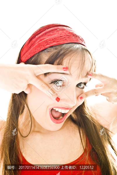 年輕的女人