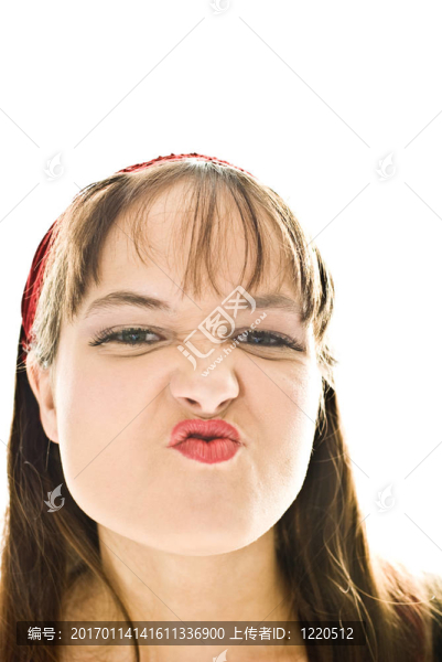 年輕的女人
