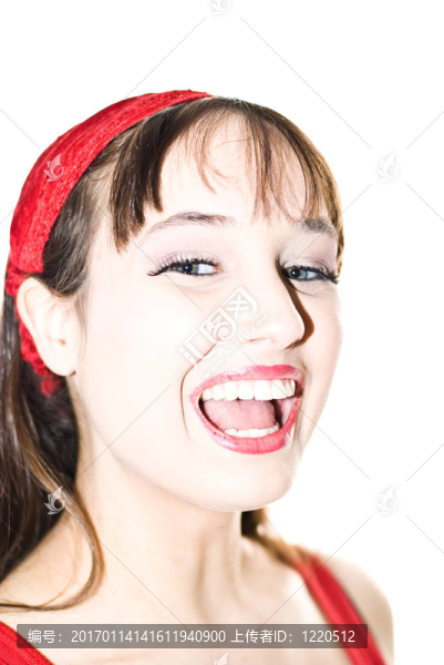 年輕的女人