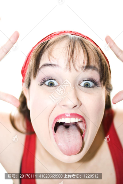 年輕的女人