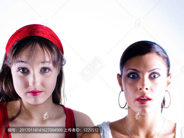 年輕的女人