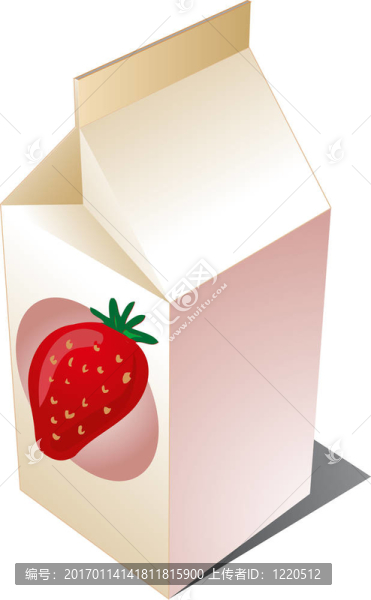 草莓牛奶